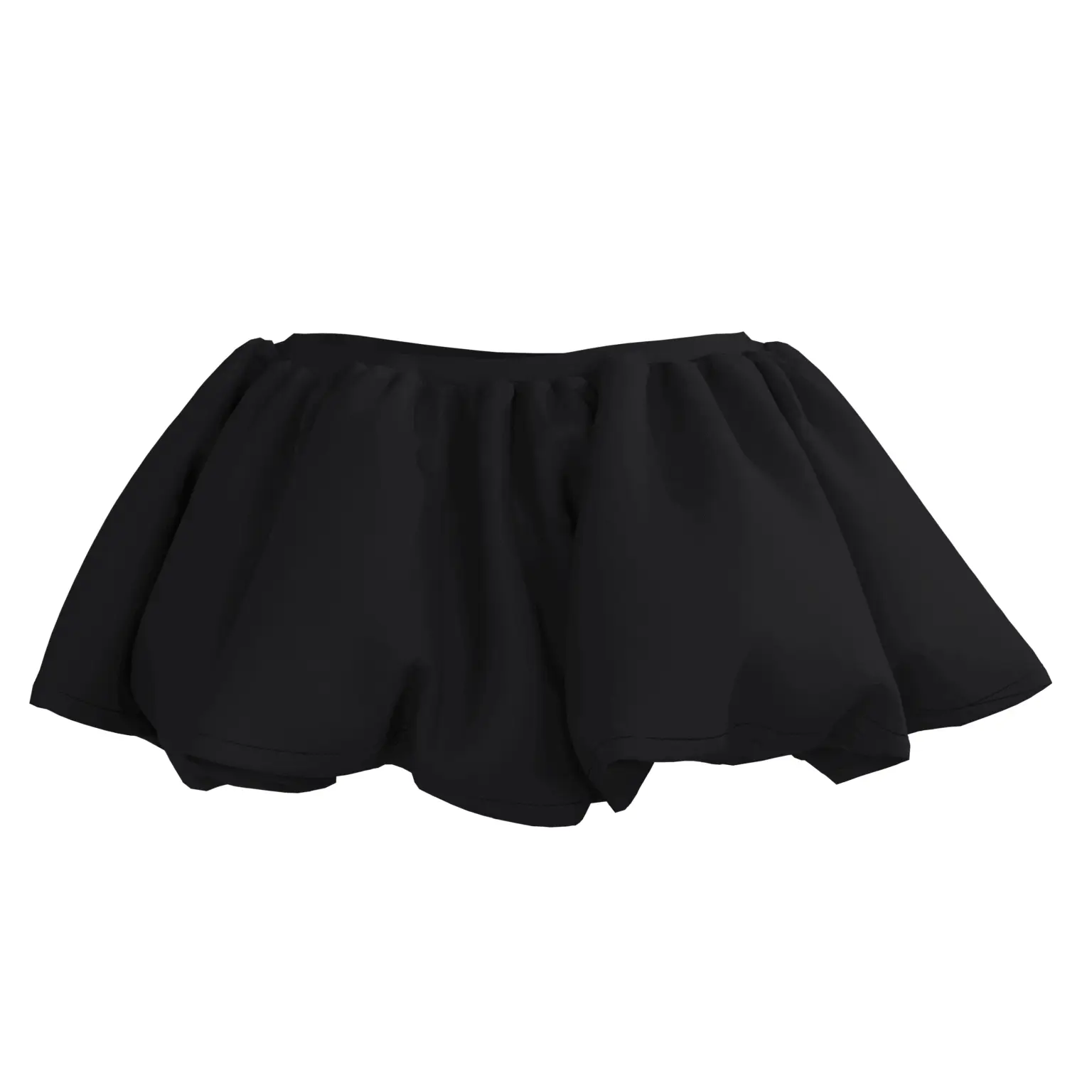 KA Sculptural Bubble Silhouette Skirt